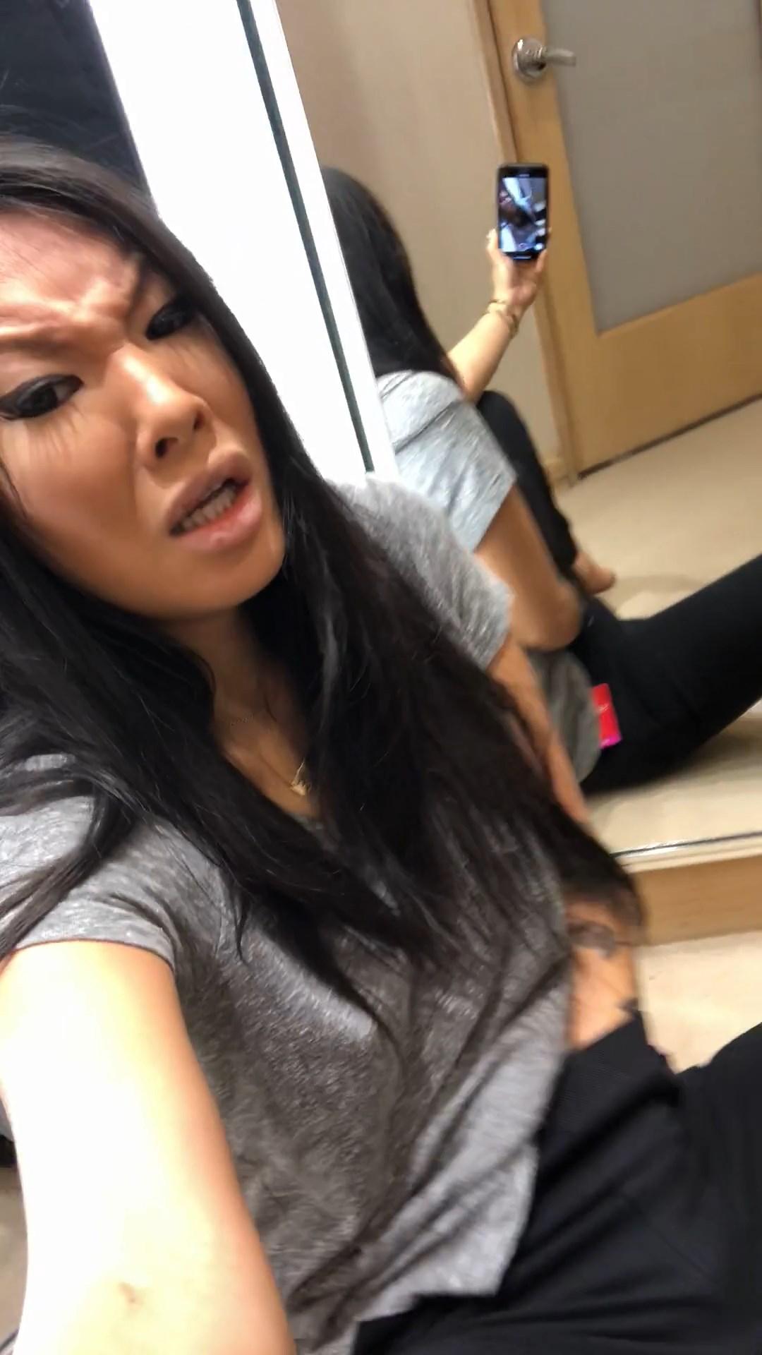 Asa Akira Dressing Room Masturbating Onlyfans Video Leaked