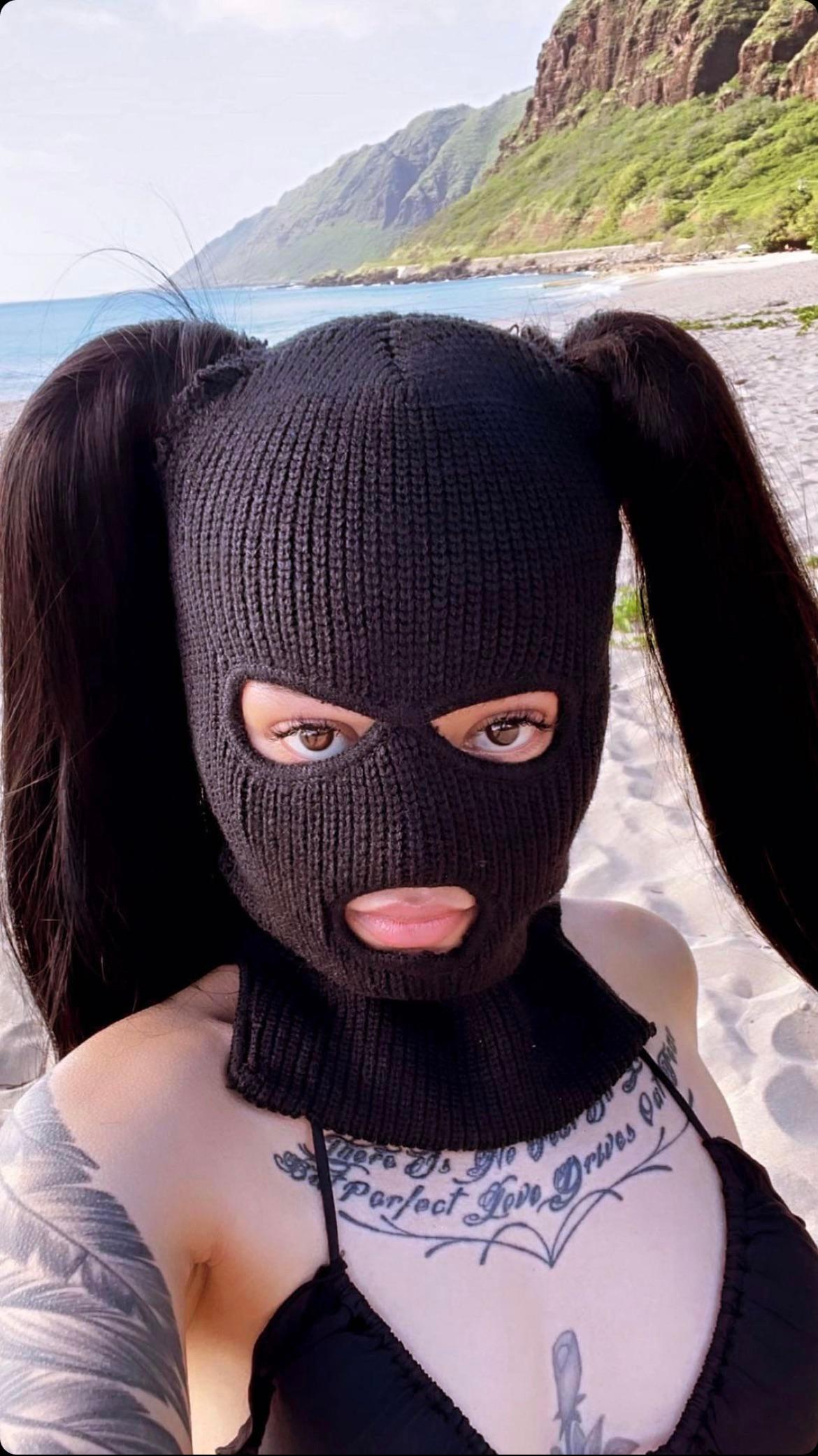 Bella Poarch Sexy Bikini Beach Mask Set Leaked InfluencerChicks