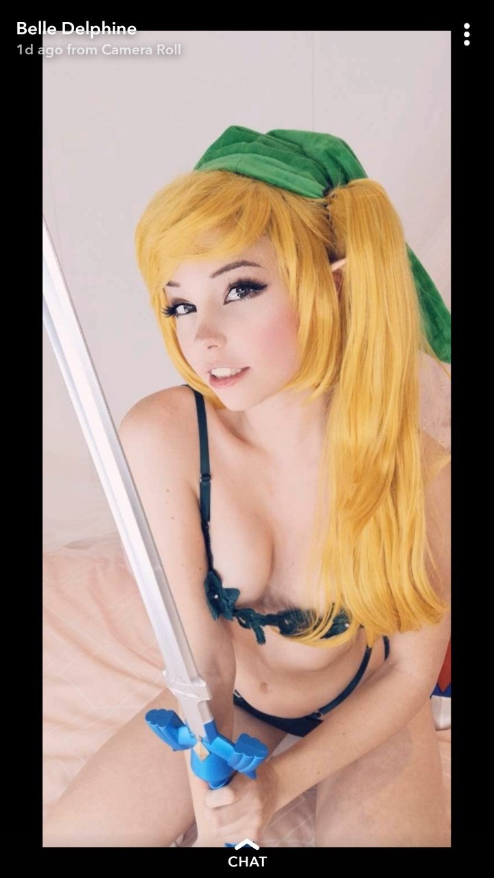 Belle Delphine Link Cosplay Nude Photos Leaked 49