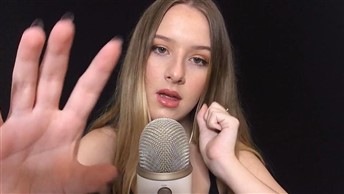 Diddly ASMR Plucking and Pulling Hand Movements Premium Video thumb