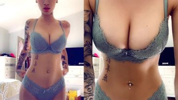 BhadBhabie Thong Lingerie Onlyfans Video Leaked