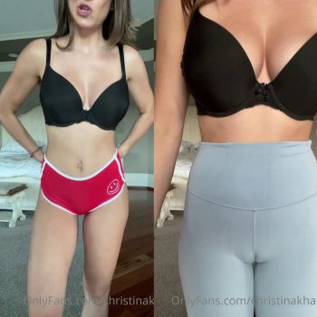 Christina Khalil Spandex Cameltoe Onlyfans Leaked Video