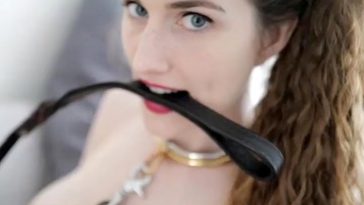 Piper Blush Nude Lingerie Leash BDSM Video Leaked